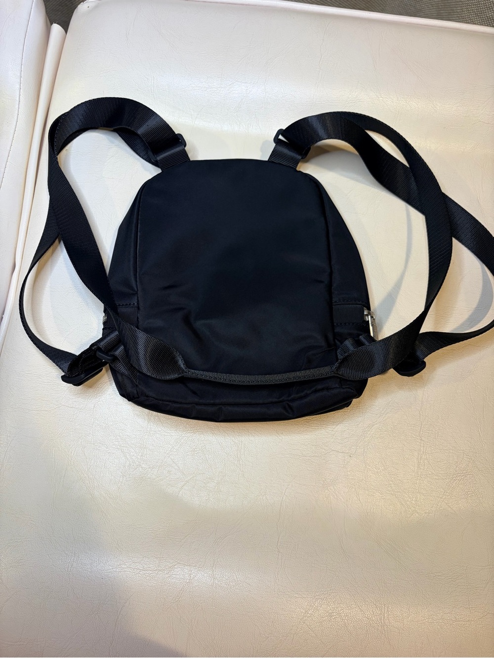 Compact Black Mini Backpack - Picture 11 of 11